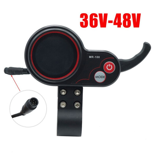 MR-100 LCD Display Meter Dashboard 6Pin for Electric Scooter Accessories 2