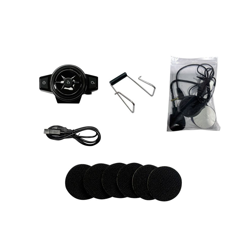 Motorcycle Helmet Headset Bluetooth5.0 Intercom Music Cycling Call Hands-Free Waterproof-image-OPC-PMGPPMX-NEW