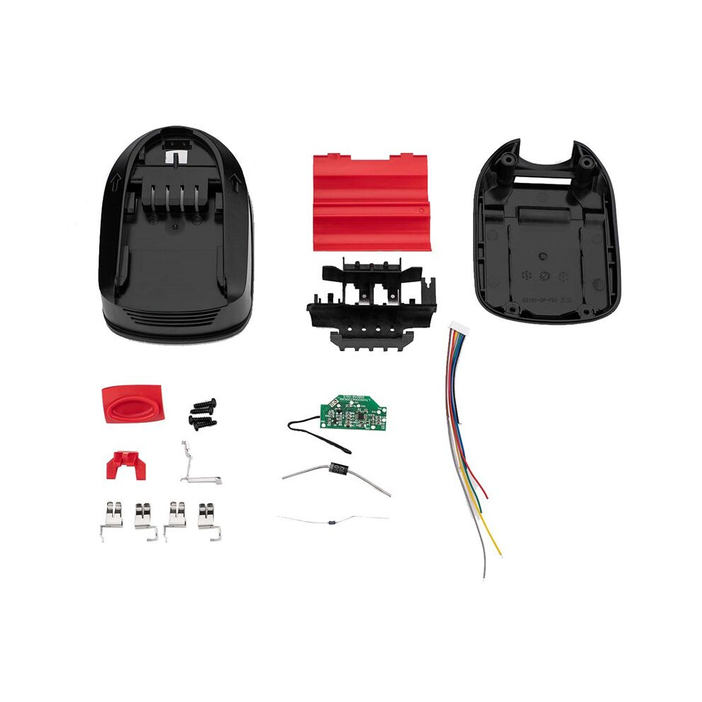 Battery Plastic Case For 18V Pba Old Model 5-Core Lithium Protective Shell 4853808610768
