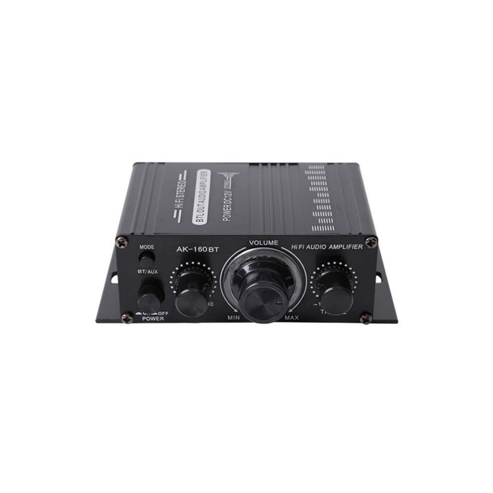 160Bt 2 Channel Power Amplifier Audio Home Theater Support Bluetooth-Compatible With Usb/Sd Aux Input 4853808610546