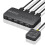 KVM Switch USB Shared Controller Adapter 4 Inputs Outputs for Laptop Computer Printer Keyboard Mouse Monitor 2
