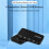 KVM Switch USB Shared Controller Adapter 4 Inputs Outputs for Laptop Computer Printer Keyboard Mouse Monitor 9