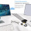 KVM Switch USB Shared Controller Adapter 4 Inputs Outputs for Laptop Computer Printer Keyboard Mouse Monitor 7