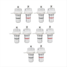 10Pcs Plated Socket Female Panel Mount Plug Audio Terminal Chassis