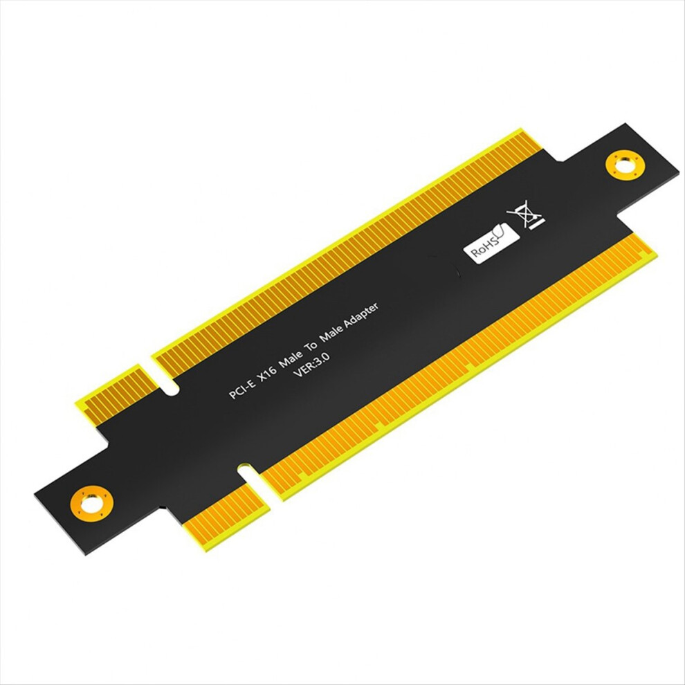 Saudism Pci Express 3.0 16X Male To Adapter Connector Riser Converter Pci-E X16 -E Extend Pcb Board Design