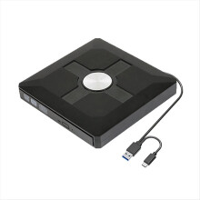 External Optical Drive DVD Burning USB3.0Type-C Mobile Burner Plug and Play CD-ROM Suitable for PC Desktop