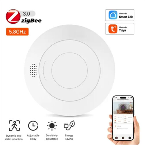 Mmwave Radar Smart Human Presence Sensor Reliable Performance Energy Saving Easy Installation Life Zigbee Tuya(A) 1