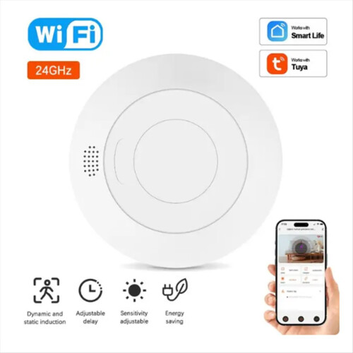 Mmwave Radar Smart Human Presence Sensor Reliable Performance Energy Saving Easy Installation Life Zigbee Tuya(A) 2