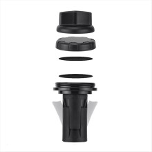 Anti-Theft Bike Mount Bicycle Front Fork Down Tube Bracket for Case Tracker Holder Waterproof