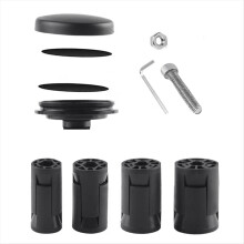Anti-Theft Bike Mount Bicycle Front Fork Down Tube Bracket for Case Waterproof Tracker Holder