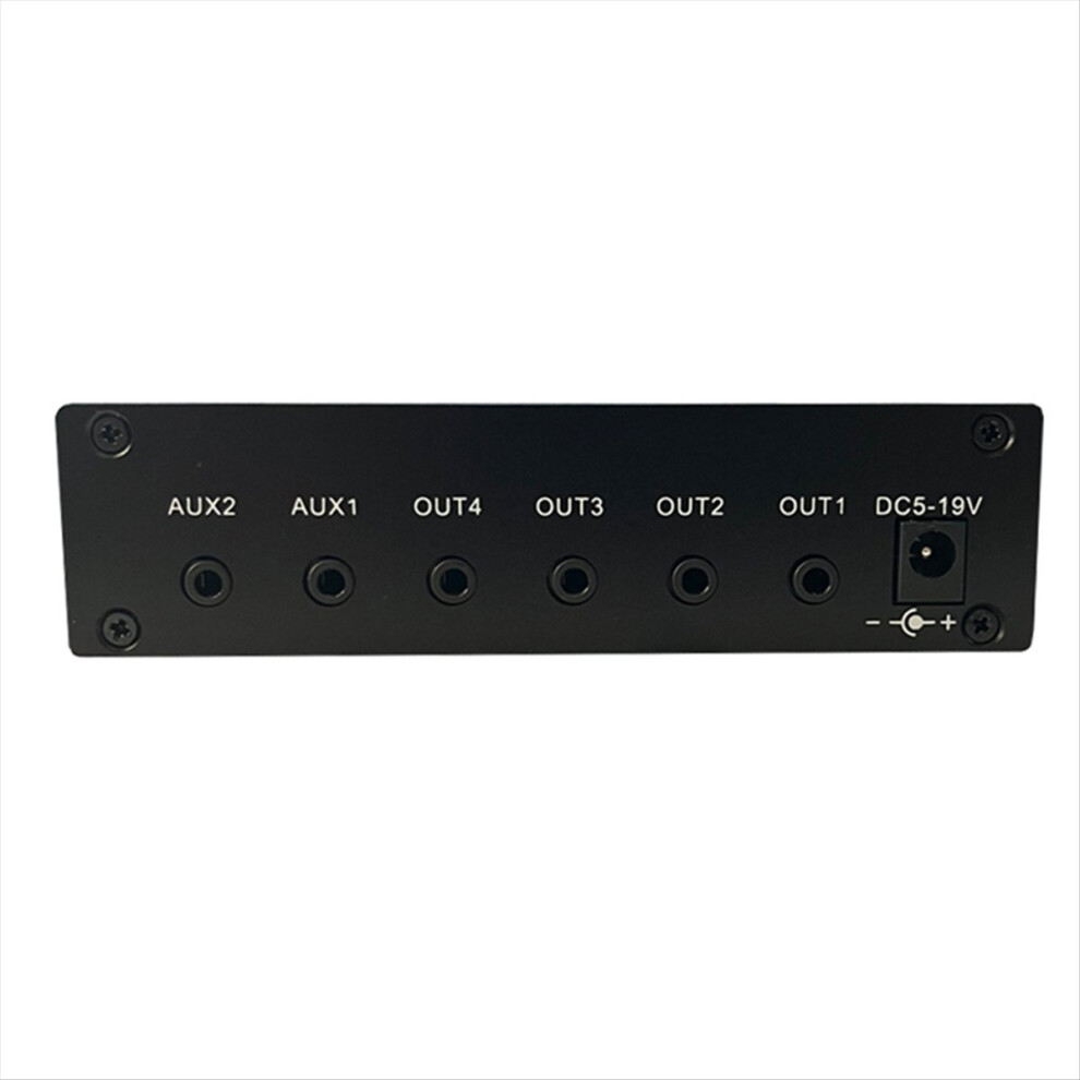 Au-204 Stereo Audio Signal Mixer Board Headphone Driver Power Amplifiers Distributor 3.5Mm Saudism