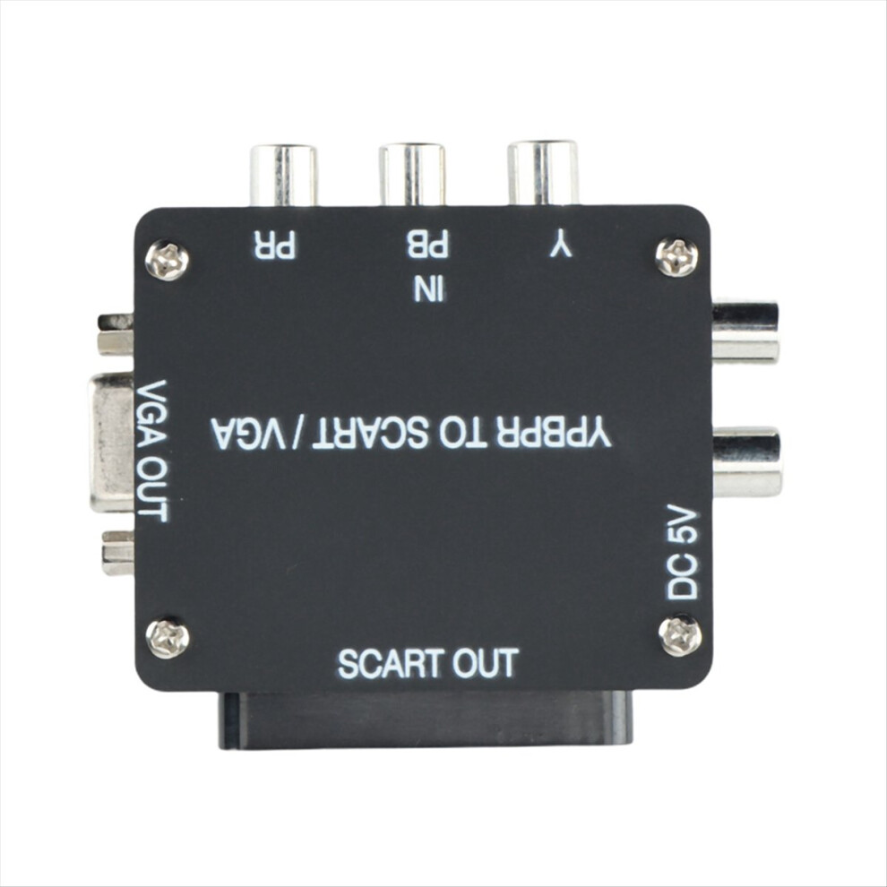 Yuv To Rgbs Ypbpr Scart Vga Component Converter Game Console, Color Difference 4853808639981