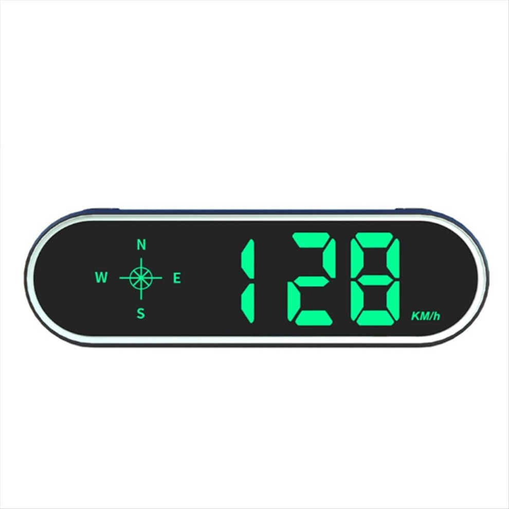 Hud Gps Speedometer Universal Car Heads-Up Display Speed Meter With Compass Over Alarm For All Vehicle 4853808641021