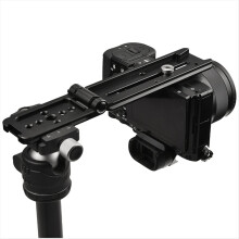 Universal L-Plate L Bracket Folding Arca Compatible Tripod Head Cold Shoe QR Quick Release Plate Vertical Photo