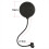 Microphone Isolation Screen Mic Sound Absorbing Screens Adjustable for Broadcasting Podcasts Recording Singing Studio 6