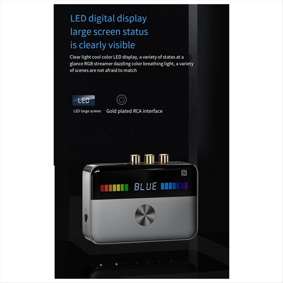 New Nfc Bluetooth Adapter 5.3 Receiver Audio Computer Coaxial Transmitter Hifi Universal 4853808645142