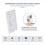 10 Pack Cat6 RJ45 Jack, Tool Less No Punch-Down Required Module Coupler 3