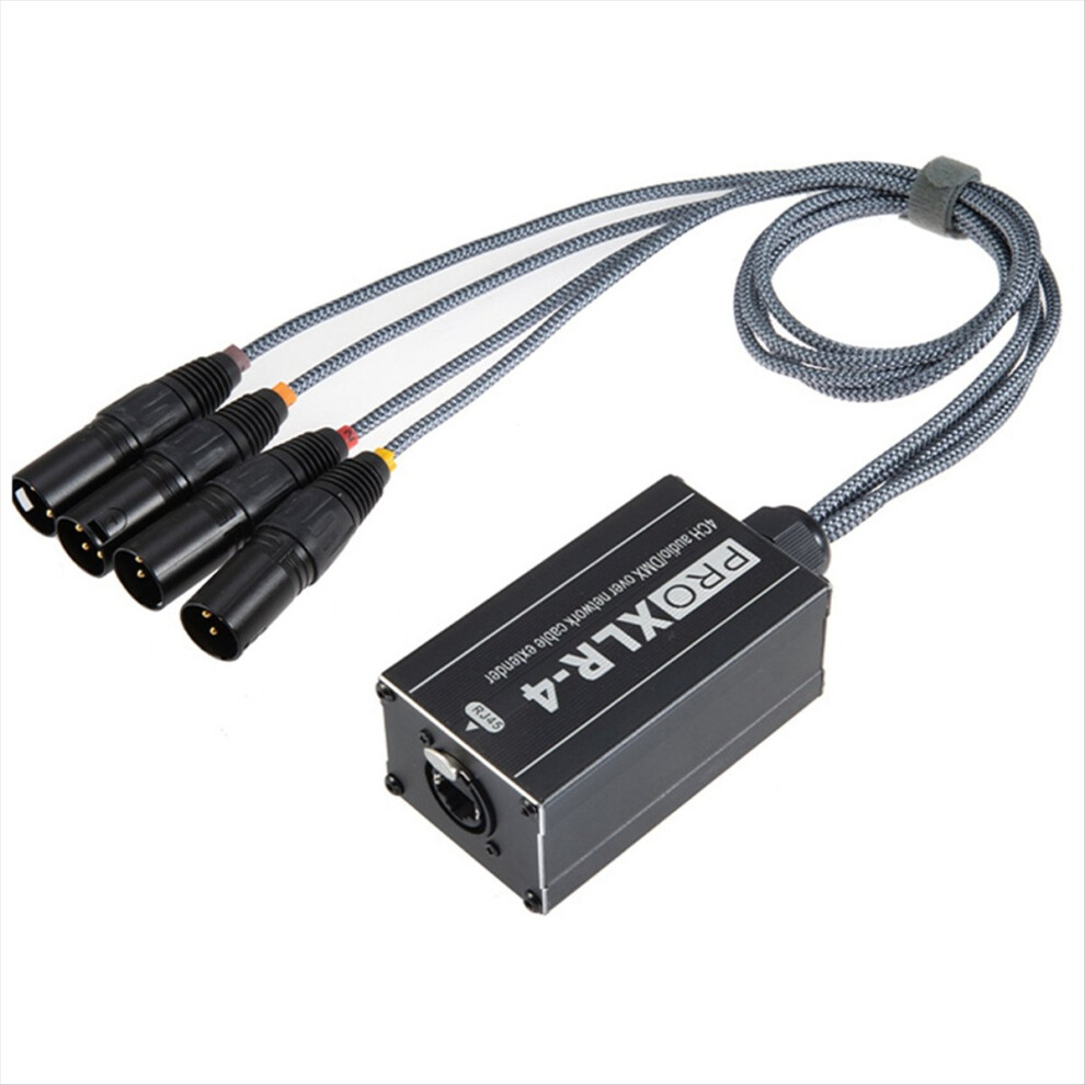 Rj45 To Xlr Male Audio Cable Network Splitter For Snake Extension Of Stage Or Studio Recording 4853808650184