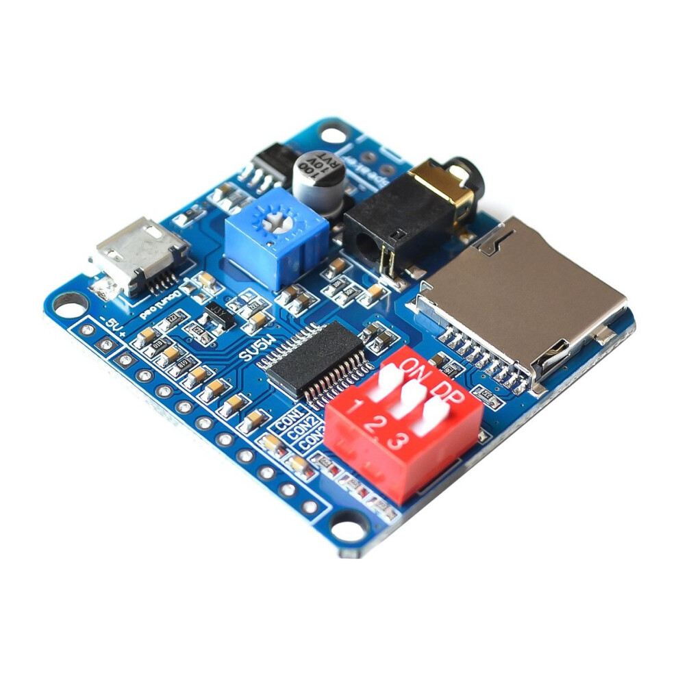 Voice Sound Playback Module Mp3 Player Uart I/O Trigger Class D Amplifier Board 5W Dy-Sv5w 4853808650603