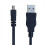 -E6 Data Cable Digital Camera USB Mini 8 Pin Universal for 1 M with Magnetic Ring 4