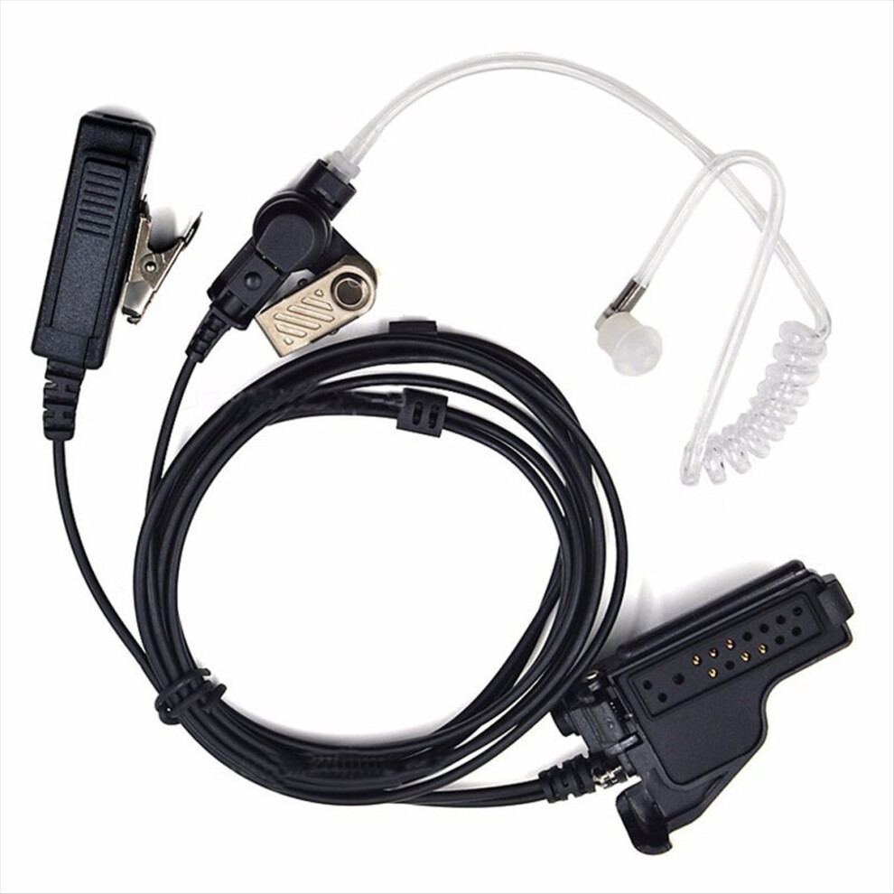Photos - Radio / Clock Air Tube Earpiece PPT Mic Headset Microphone for HT1000 XTS2500 XTS2250 MTS2000 MT2000 MT6000 GP1200 Radio