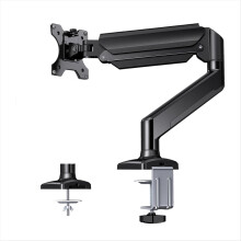 Single Monitor Mount for 13 Inch-32 Inch Screens Up to 22 Lbs, Height Adjustable Arm, Home Office Stand