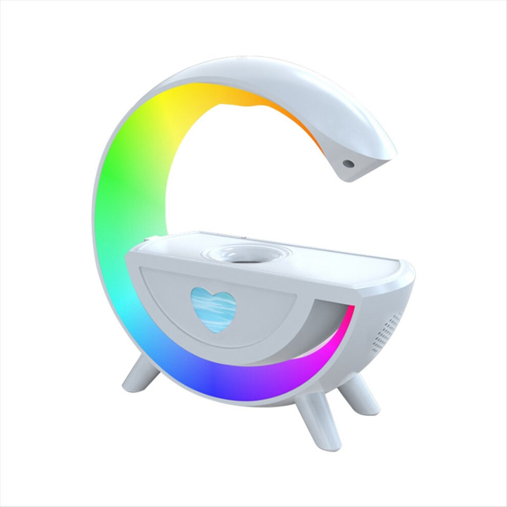 Anti- Air Humidifier 350Ml With Bluetooth 5.0 Speaker Rgb For Home Office 4853808659507