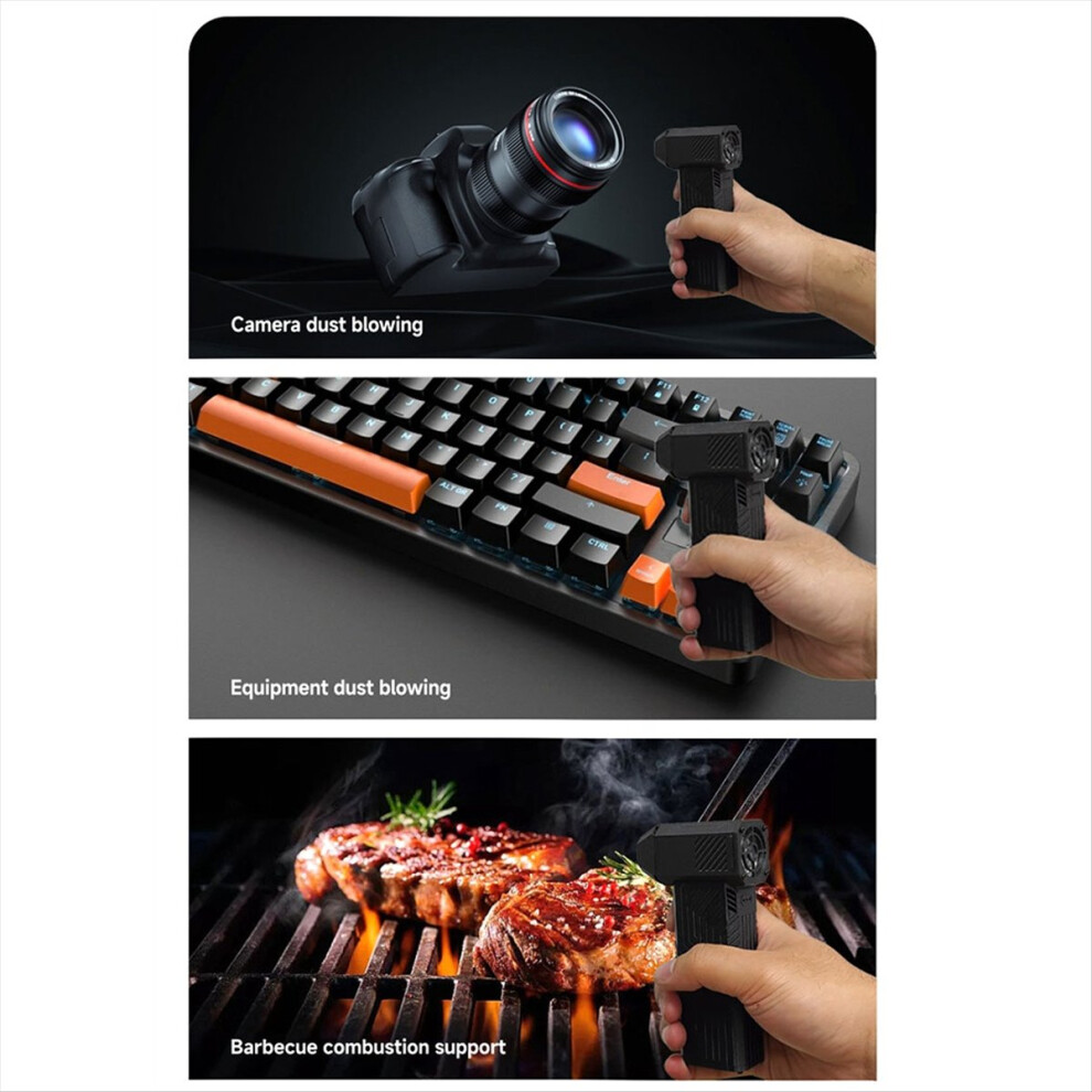 X3 Mini Fan 130000Rpm Wind Speed 52M/S Brushless Motor Handheld Duct High-Performance Electric Blower 4853808665270