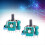 4PCS Analog Joystick with Caps for Controller 3D Potentiometer 2 Rubber Ring 4