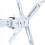 Projector Hanger Square Tube 60cm-120cm Wall Mount for 4-Hole Multi-Functional Convenient Bracket 9
