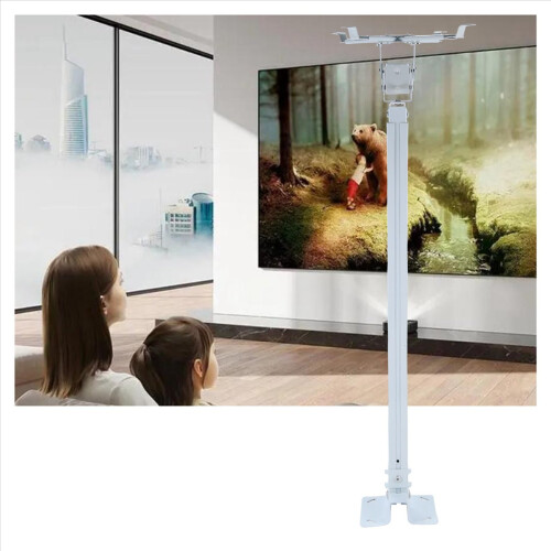 Projector Hanger Square Tube 60cm-120cm Wall Mount for 4-Hole Multi-Functional Convenient Bracket 1