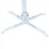 Projector Hanger Square Tube 60cm-120cm Wall Mount for 4-Hole Multi-Functional Convenient Bracket 11