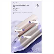 Deep Wave Hair Curler 32mm Curling Iron 5 Temperature Adjustable Fast Heating Crimping Styler Wand-D EU Plug