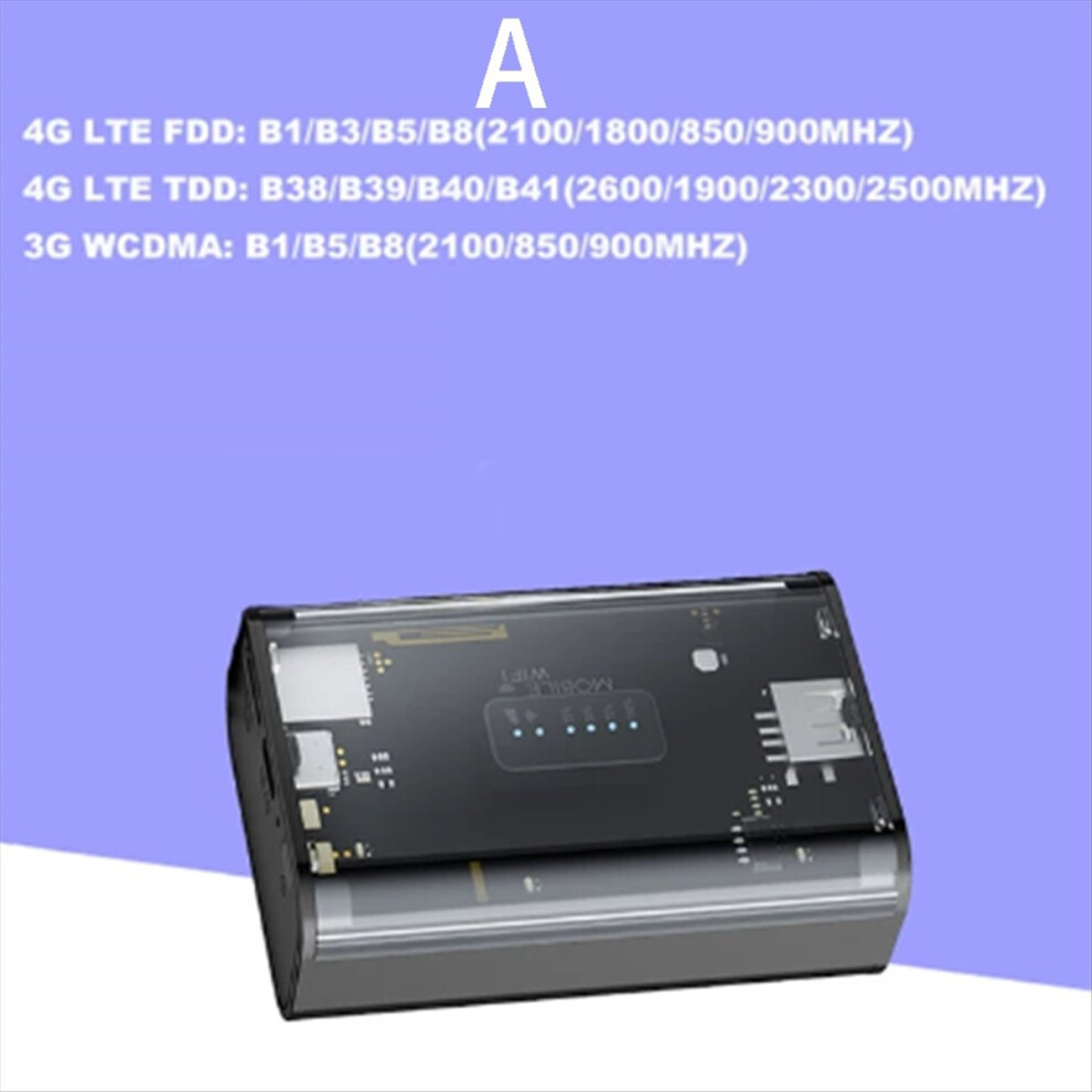 5200Mah Lte Router Proteble Mini 4G 150Mbps Wireless Wi-Fi Outdoor Travel Hotspot Sim Card Slot Asia Version 4853808663283