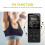 MP3 Player USB Charging Record Digital Display Screen Media Portable Running Walking Music Play White 9