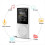 MP3 Player USB Charging Record Digital Display Screen Media Portable Running Walking Music Play White 8