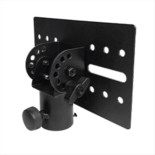 Rotatable 35mm Metal Mount Tripod Pole DJ Speaker Stand Adapter Top Cap 1