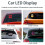 DIY RGB Smart LED Pixel Panel Lamp 32x 32 USB Graffiti Bluetooth App Control for Home Room Decor Text Screen Car Display 7