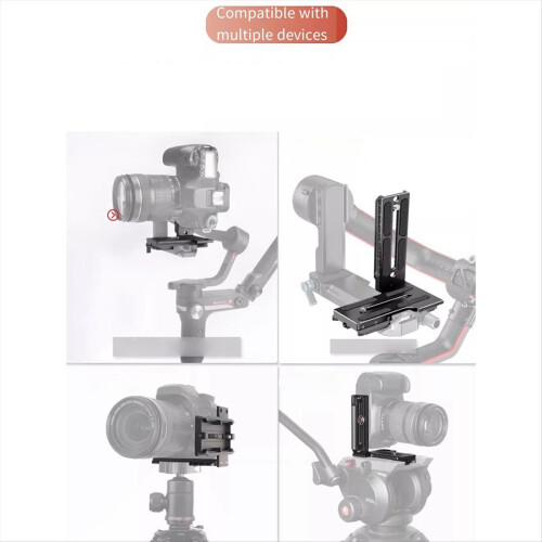 Stabilizer L-Shape Vertical Racket Plate Suitable for Weebill S Cloud Crane 2/3S L-Plate 2