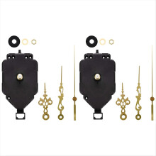 2 Set DIY Clock Movement Kit Oscillating with Hands Quartz Repair Parts Replacement H