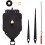 2 Set DIY Clock Movement Kit Oscillating with Hands Quartz Repair Parts Replacement E 4