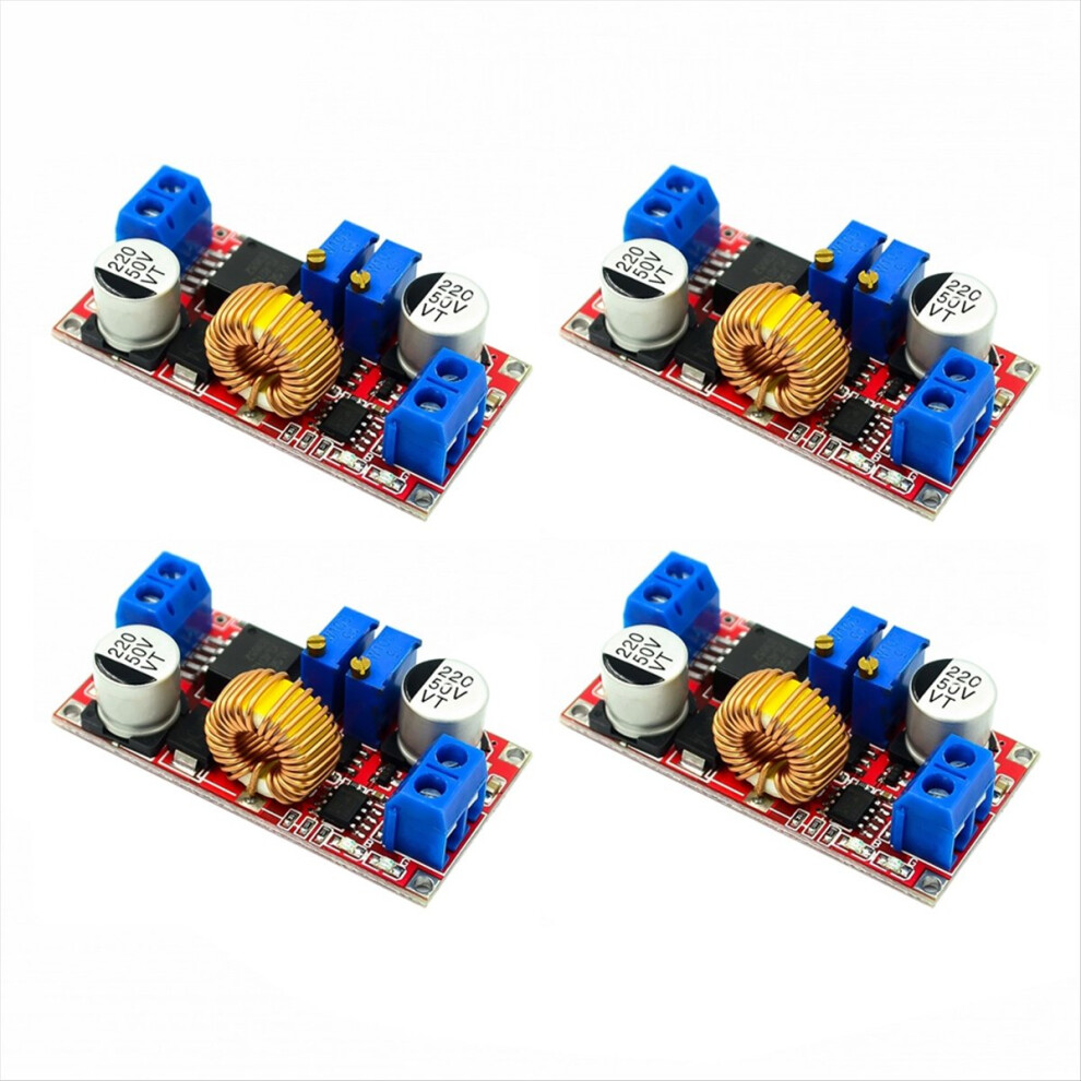 4Pcs Xl4015 5A Dc To Power Converter 4-38V 1.25-36V Cc Cv Led Driver Charging Board Lithium Charger Module 4853808677457