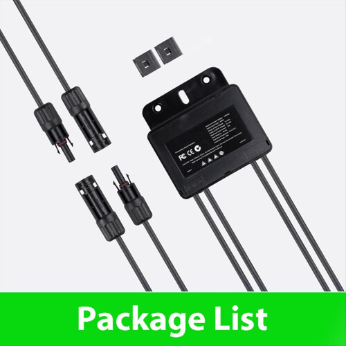 Solar Optimizer PV Panel Module Power Max Input 600W System Voltage 1500V MPPT High Efficiency 2