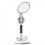 LED Clock Table Lamp USB Chargeable Dimmable Desk 4960 Mah Fan Light Foldable Eye Protection Reading Night 9