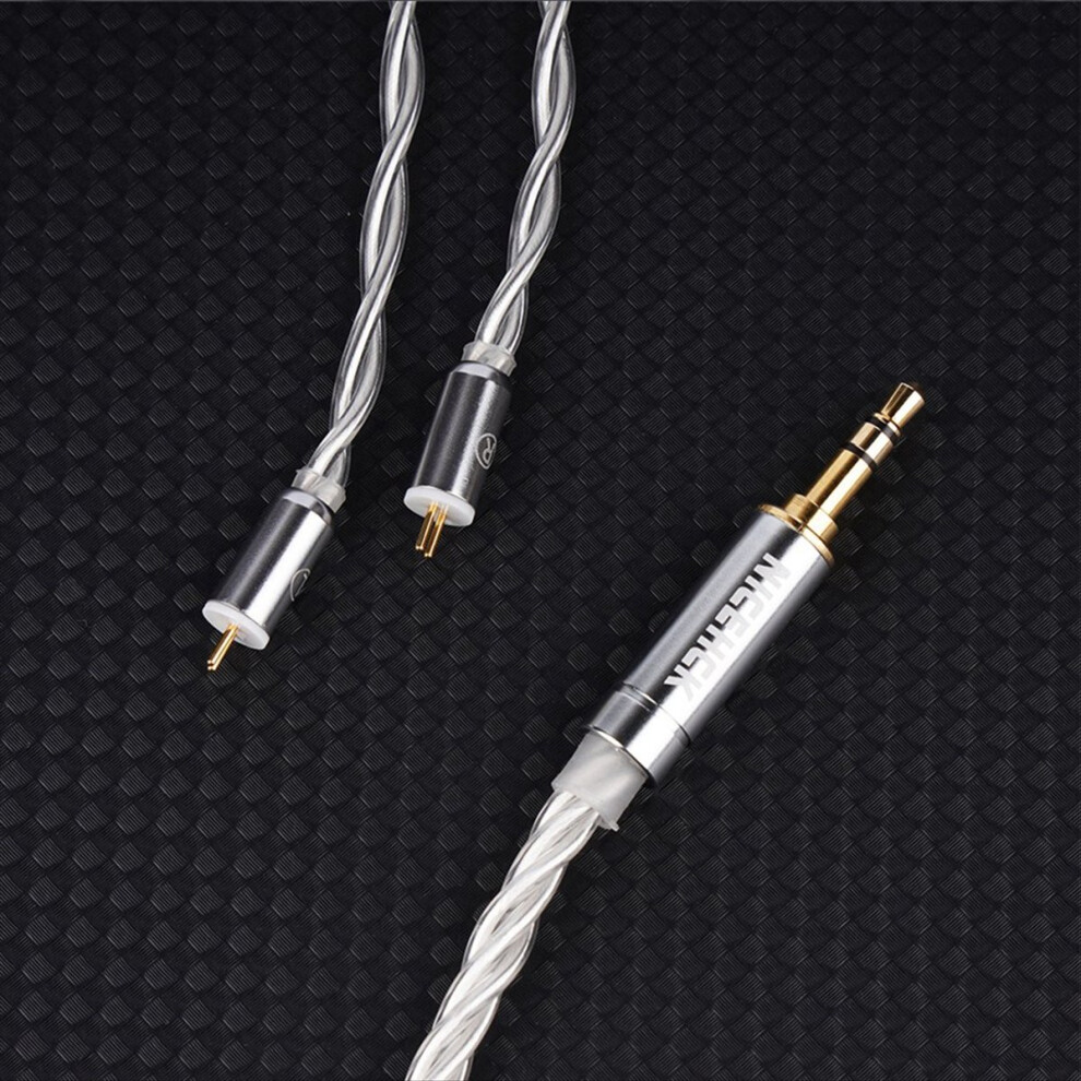 In Ear Monitor Replace Cable 4N Ofc+4N Plated Ofc Hifi Audio Wire A Silver 4853808683182