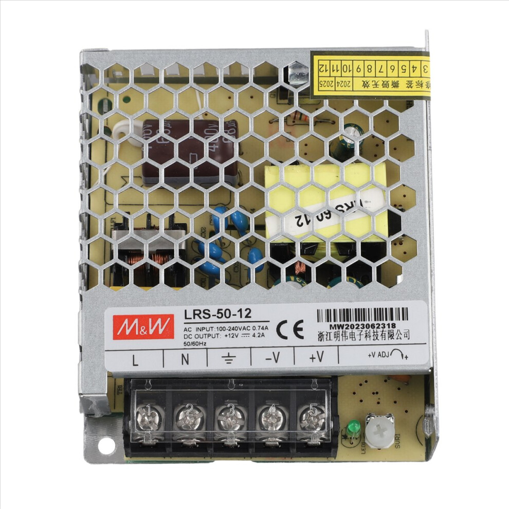 Switching Power Supply, -50-12 50W 4.2A Transformer 4853808683762