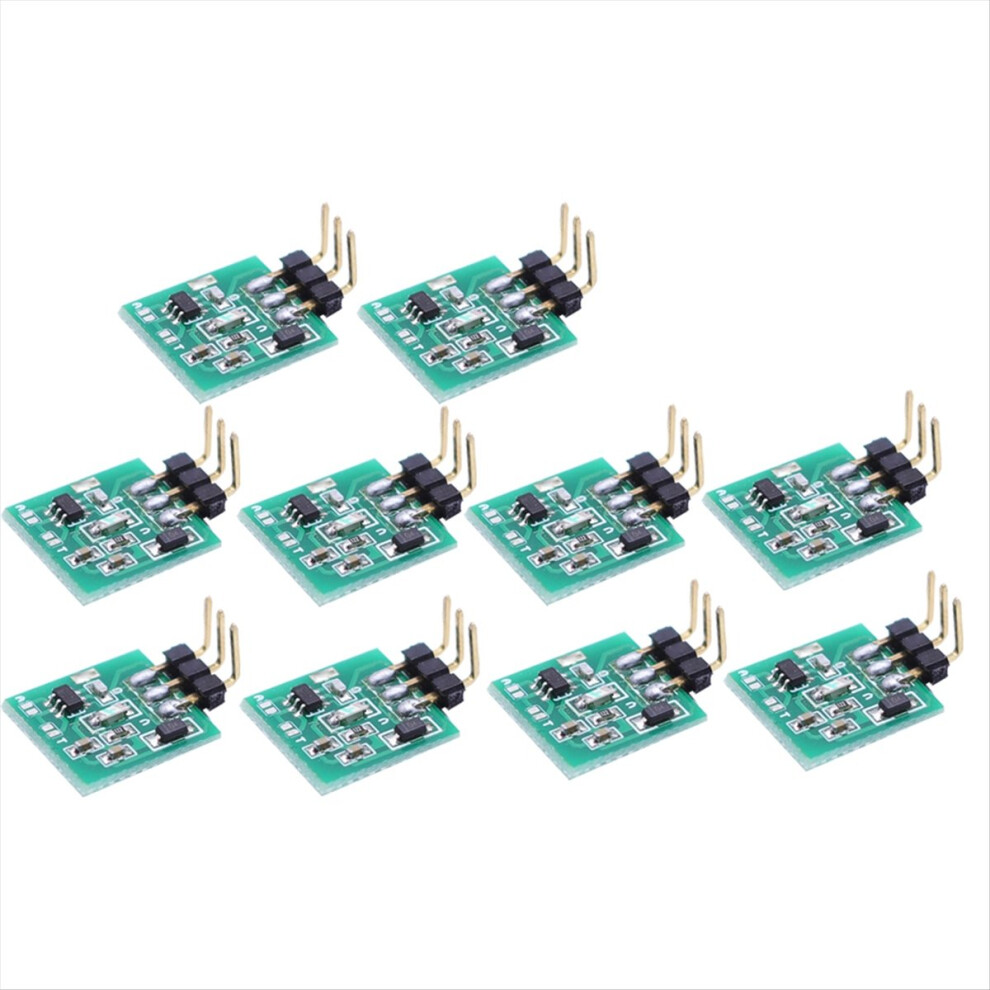 10Pcs Ttp223 Capacitive Touch Sensor Switch Module Dc3v-5.5V Self-Locking Or Jog Mode With Led Light 4853808689023