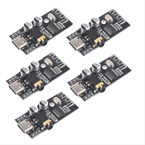 5PCS - Wireless Bluetooth Audio Receiver Board Module HIFI DIY Amplifier 4.2 Module,A 1