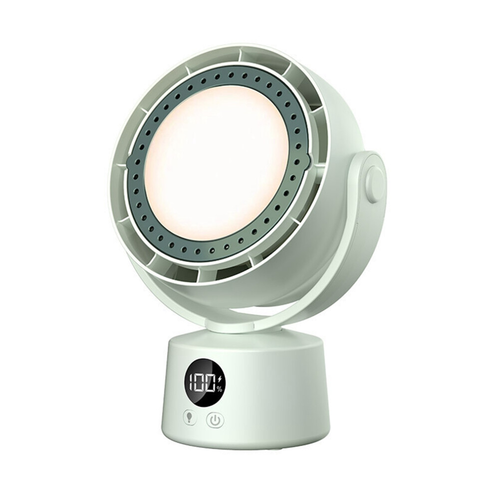 Smart Electric Fan Multifunctional Bladeless Air Circulator Wireless Cooler Quiet Ventilator With Led A Light 4853808692009