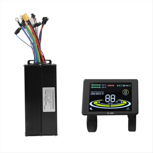 H-100 E-Bike Display Meter 40A 36V/48V/52V Sine Wave Controller Kit Scooter Modification Accessories